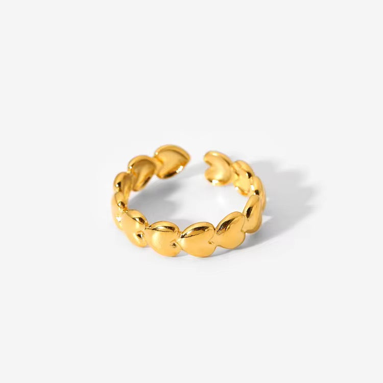 Golden Glow Rings Collection