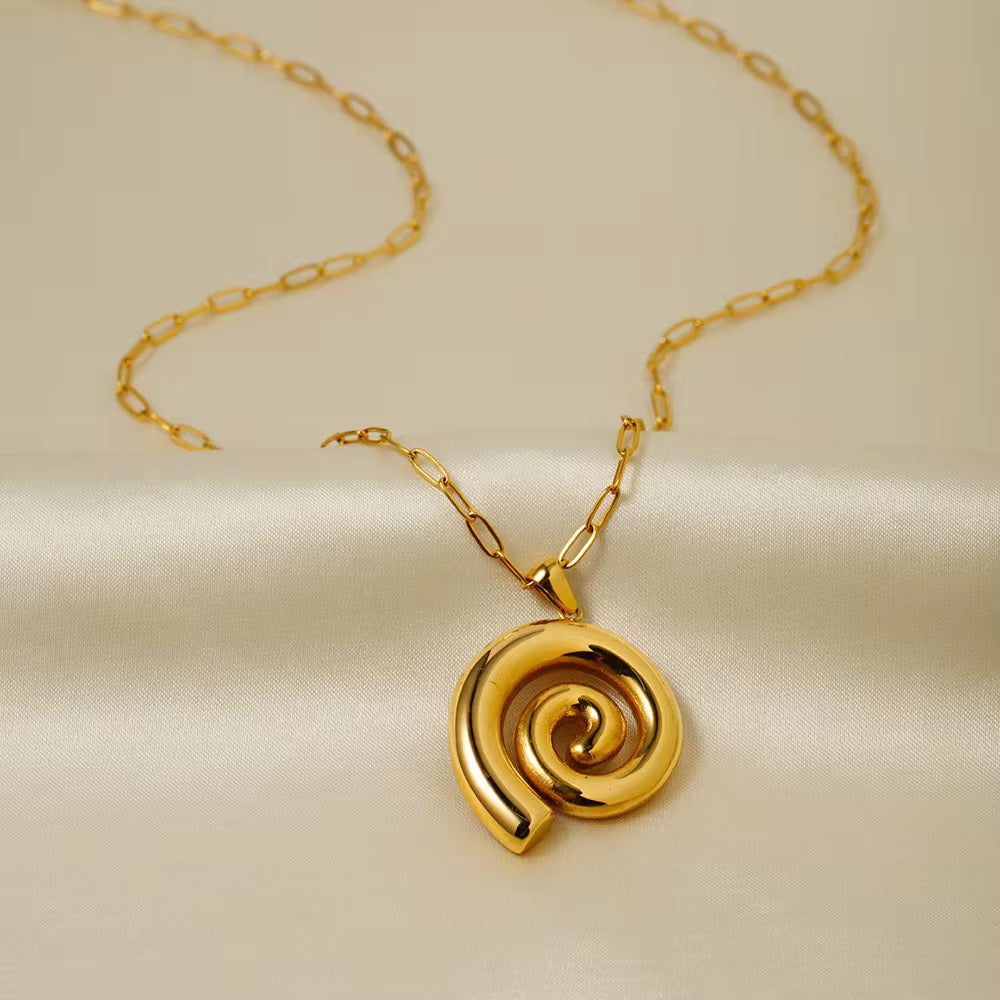 Infinity Swirl Necklace
