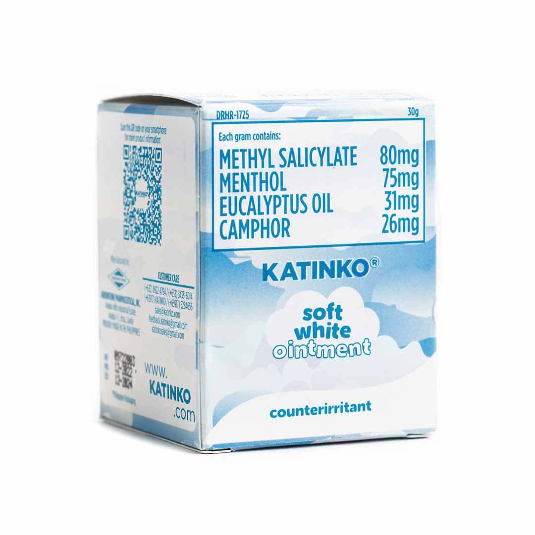 Katinko Soft White Ointment 30g – Cooling Relief Balm