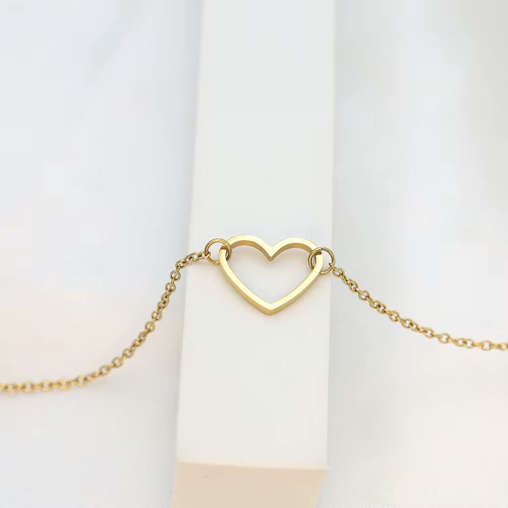 Luxury Open Heart Necklace
