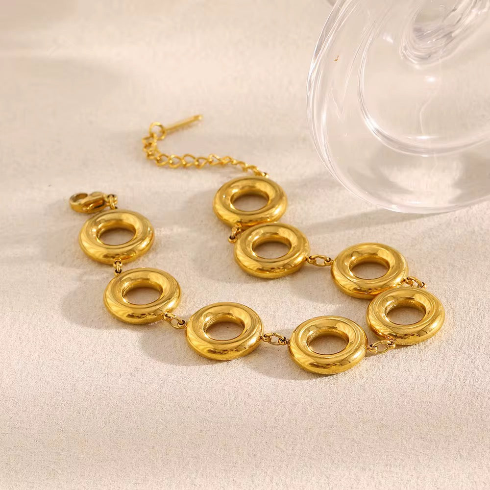 Chunky Hoops Bracelet