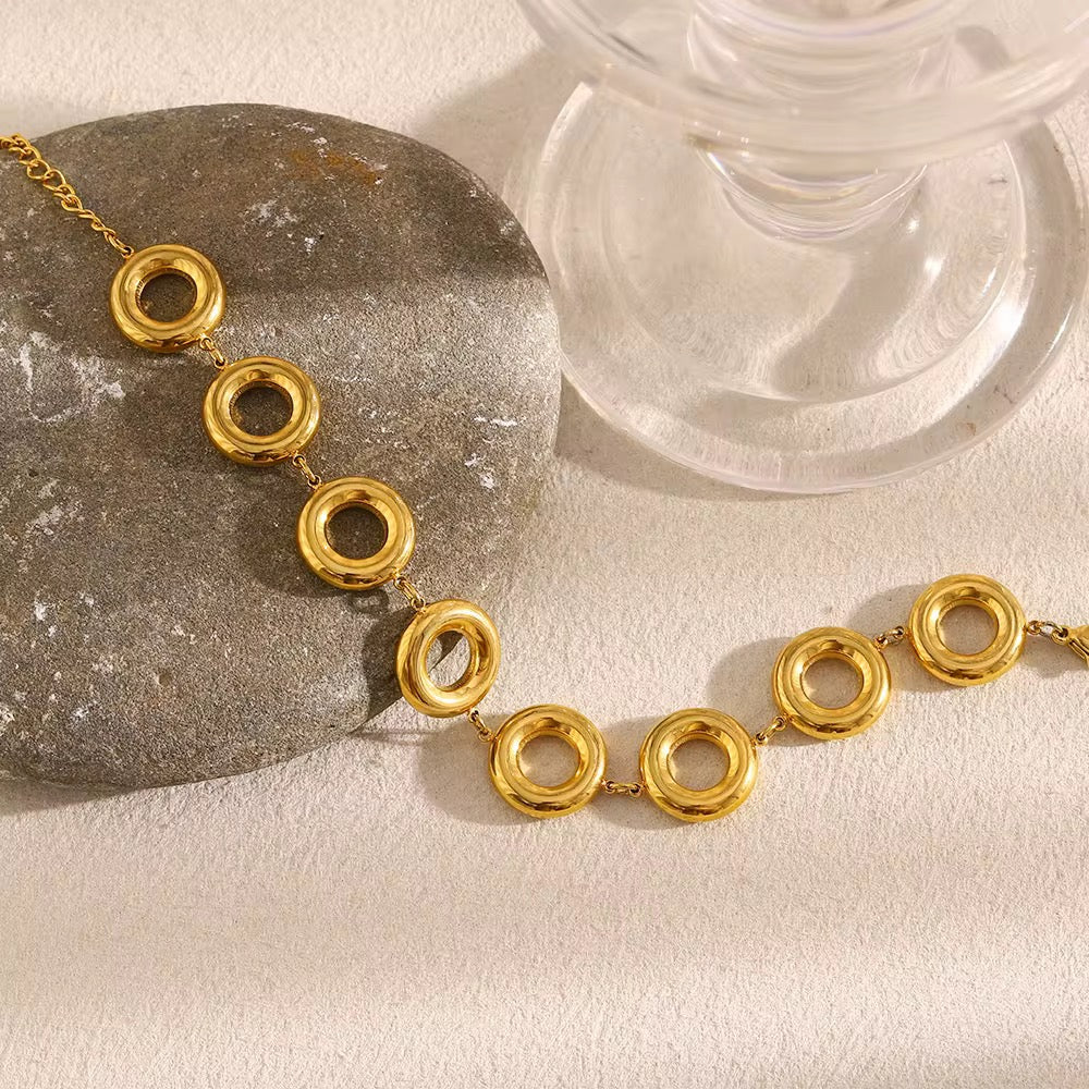 Chunky Hoops Bracelet