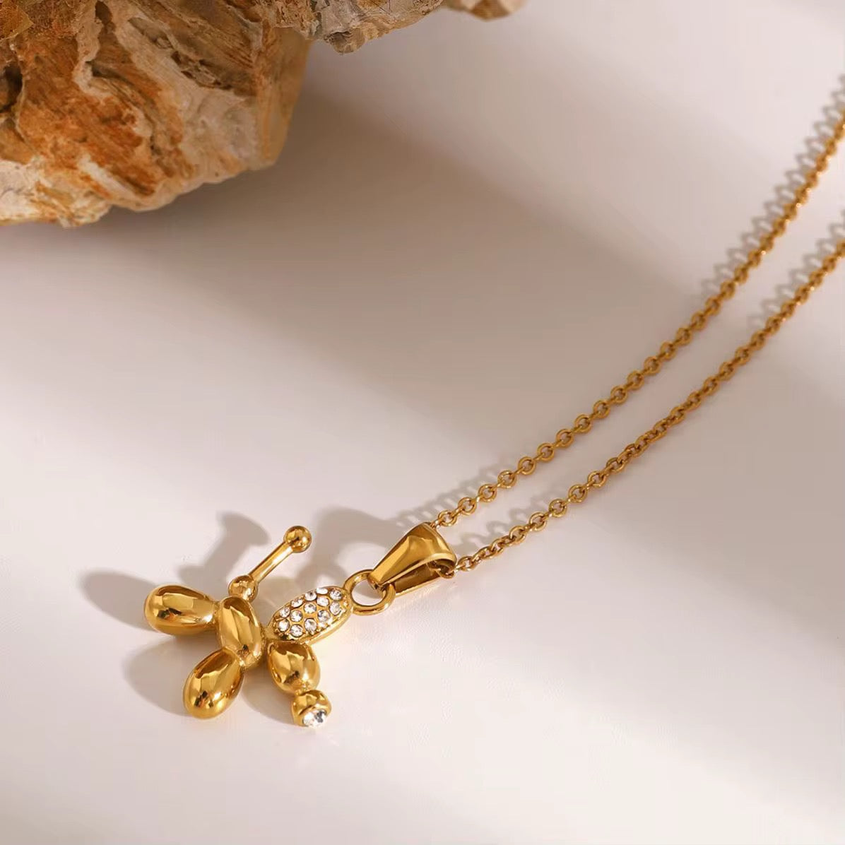 Golden Pup Pendant