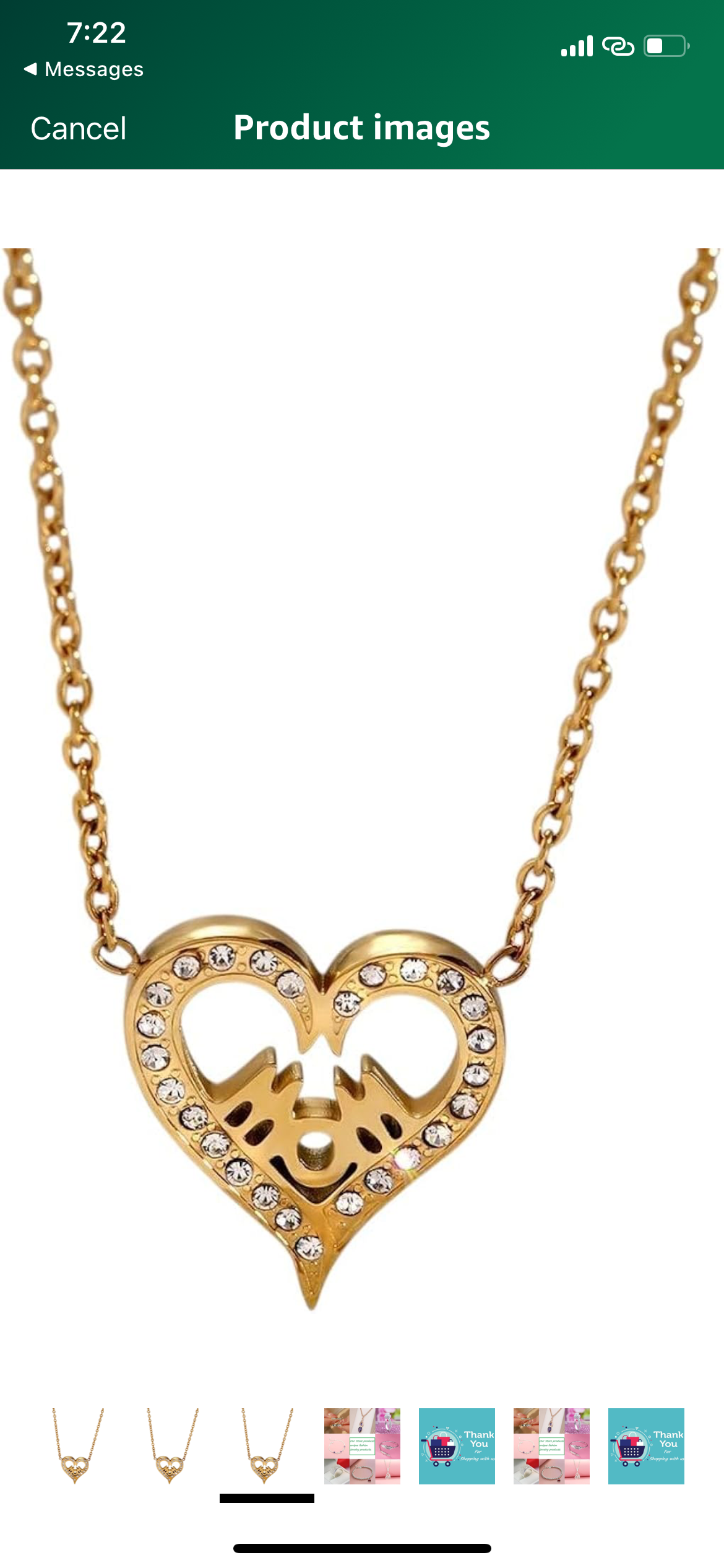 Eterna Heart Necklace