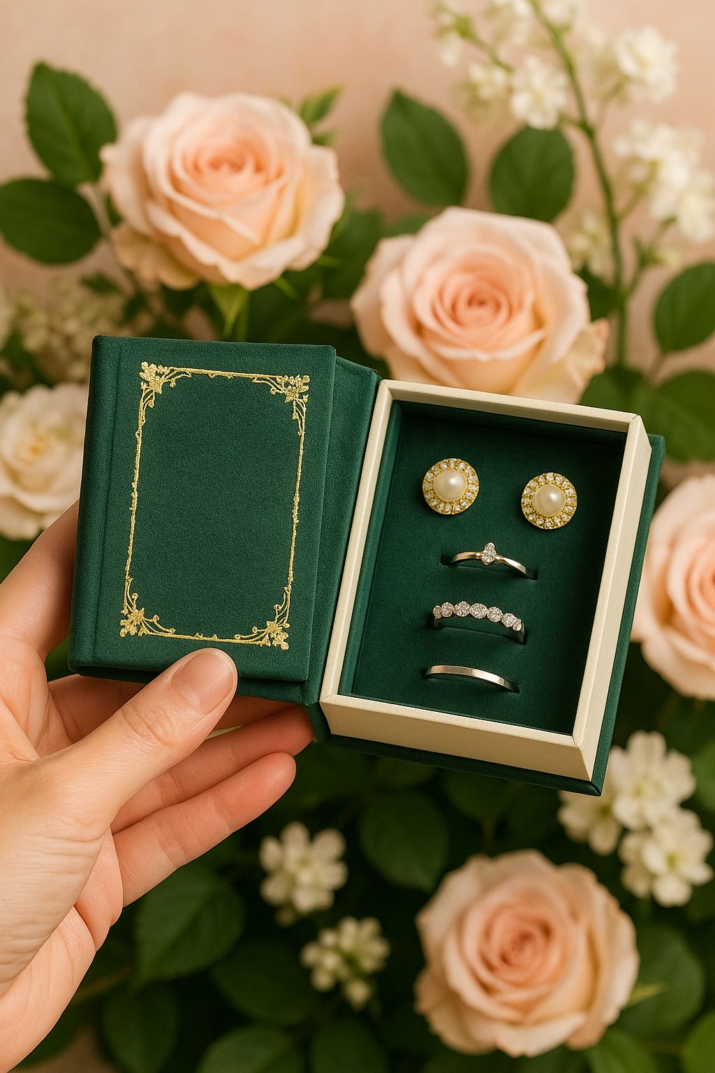 Green Book Jewelry Box