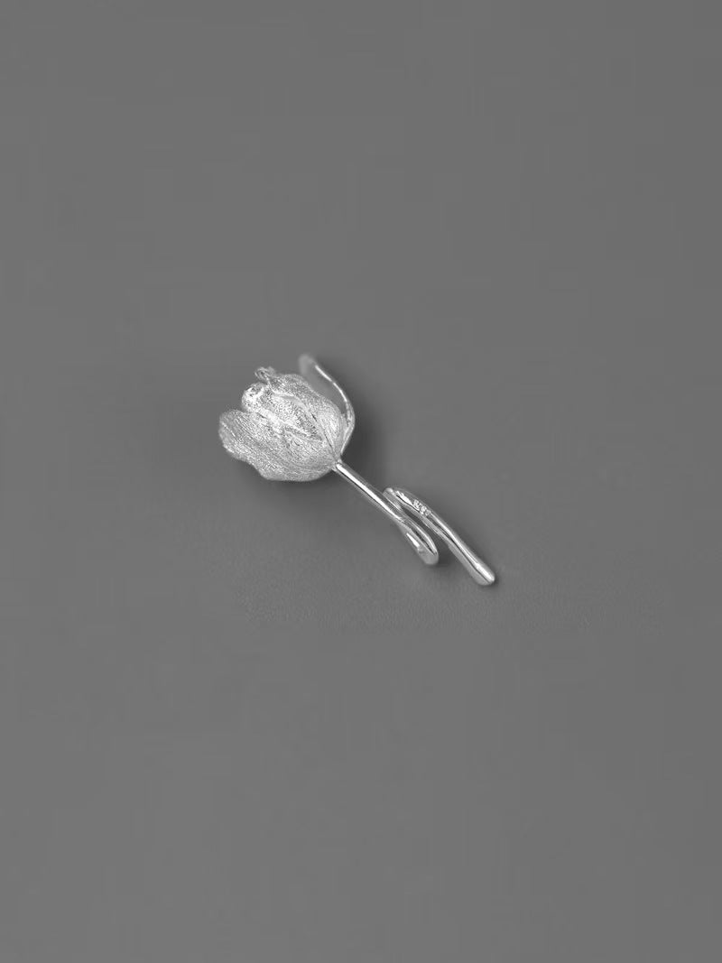 Tulip Flower Pendant Necklace