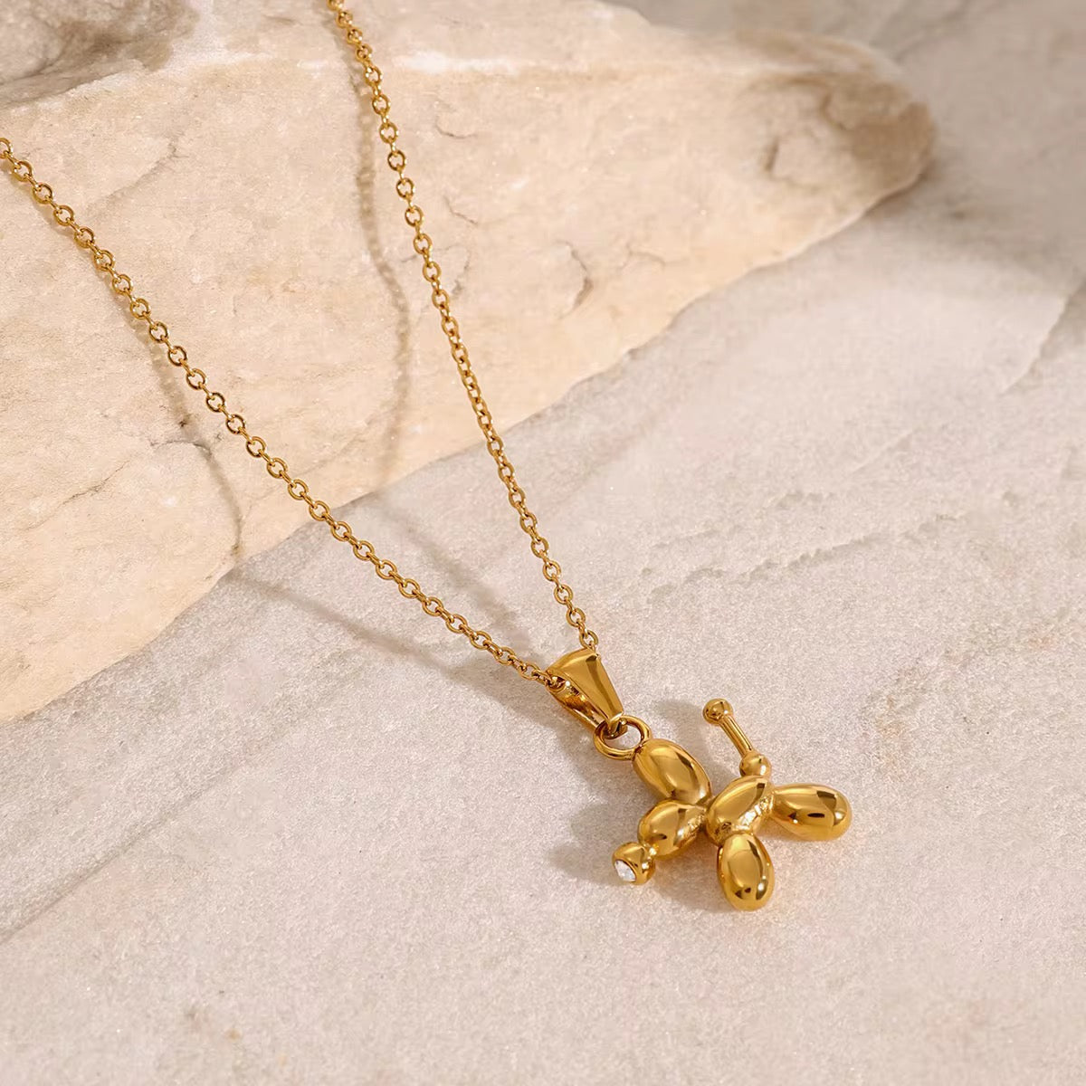 Golden Pup Pendant