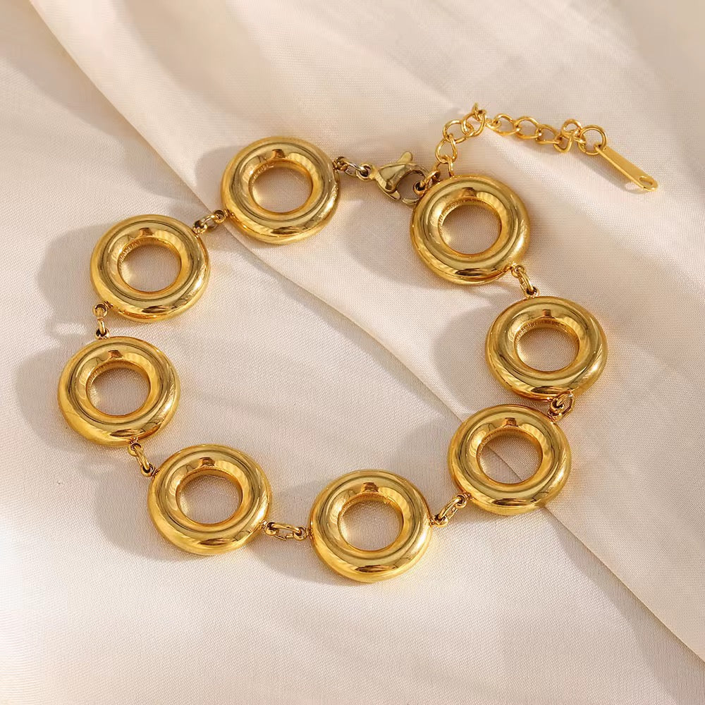 Chunky Hoops Bracelet