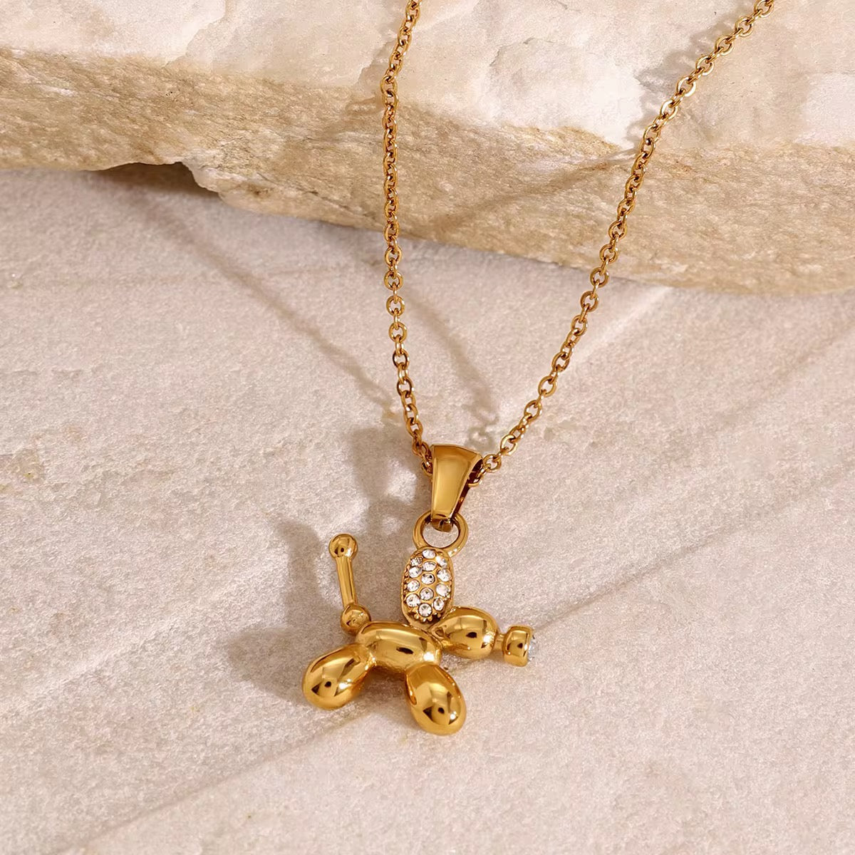 Golden Pup Pendant