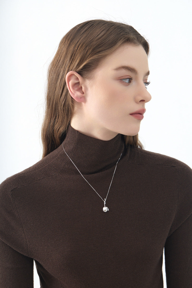 Tulip Flower Pendant Necklace