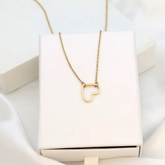 Luxury Open Heart Necklace