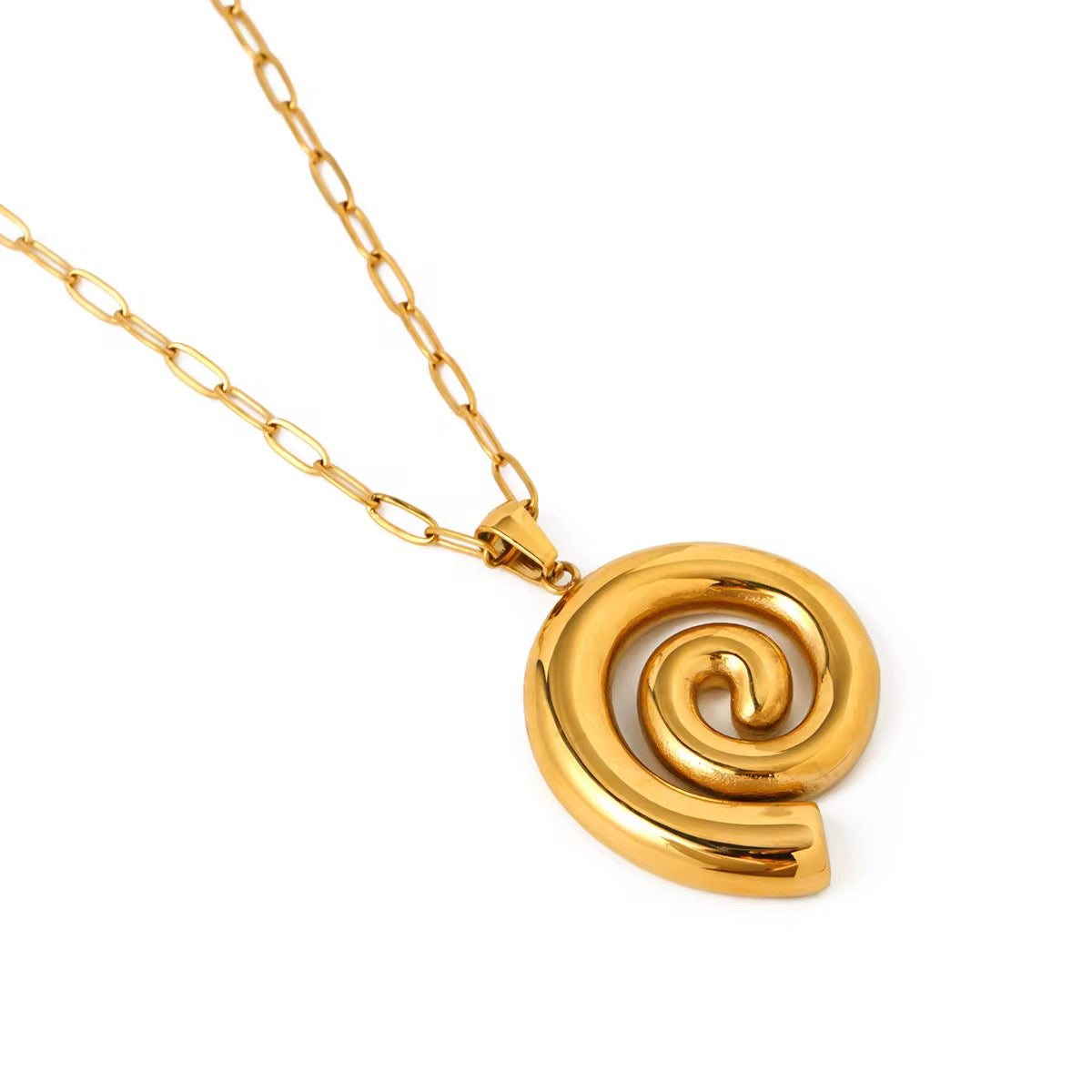 Infinity Swirl Necklace