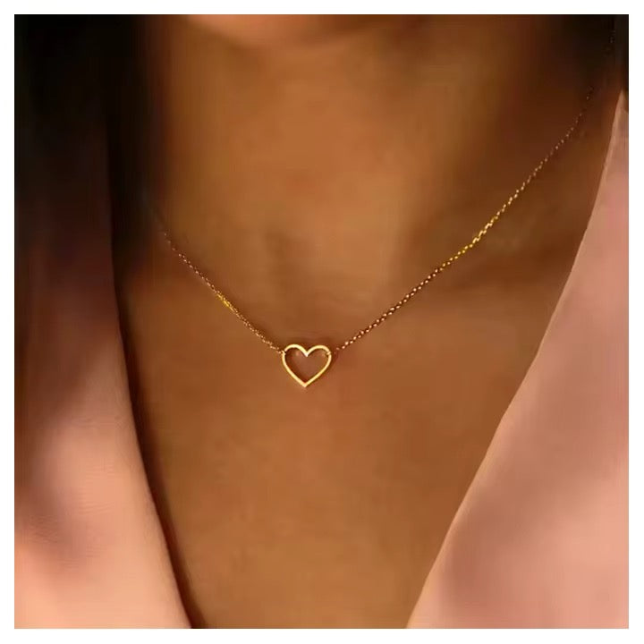 Luxury Open Heart Necklace