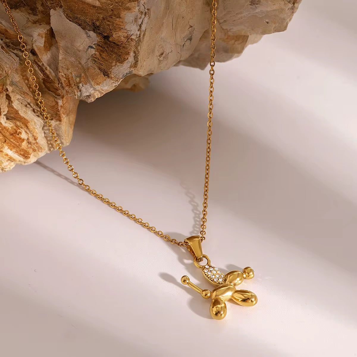 Golden Pup Pendant