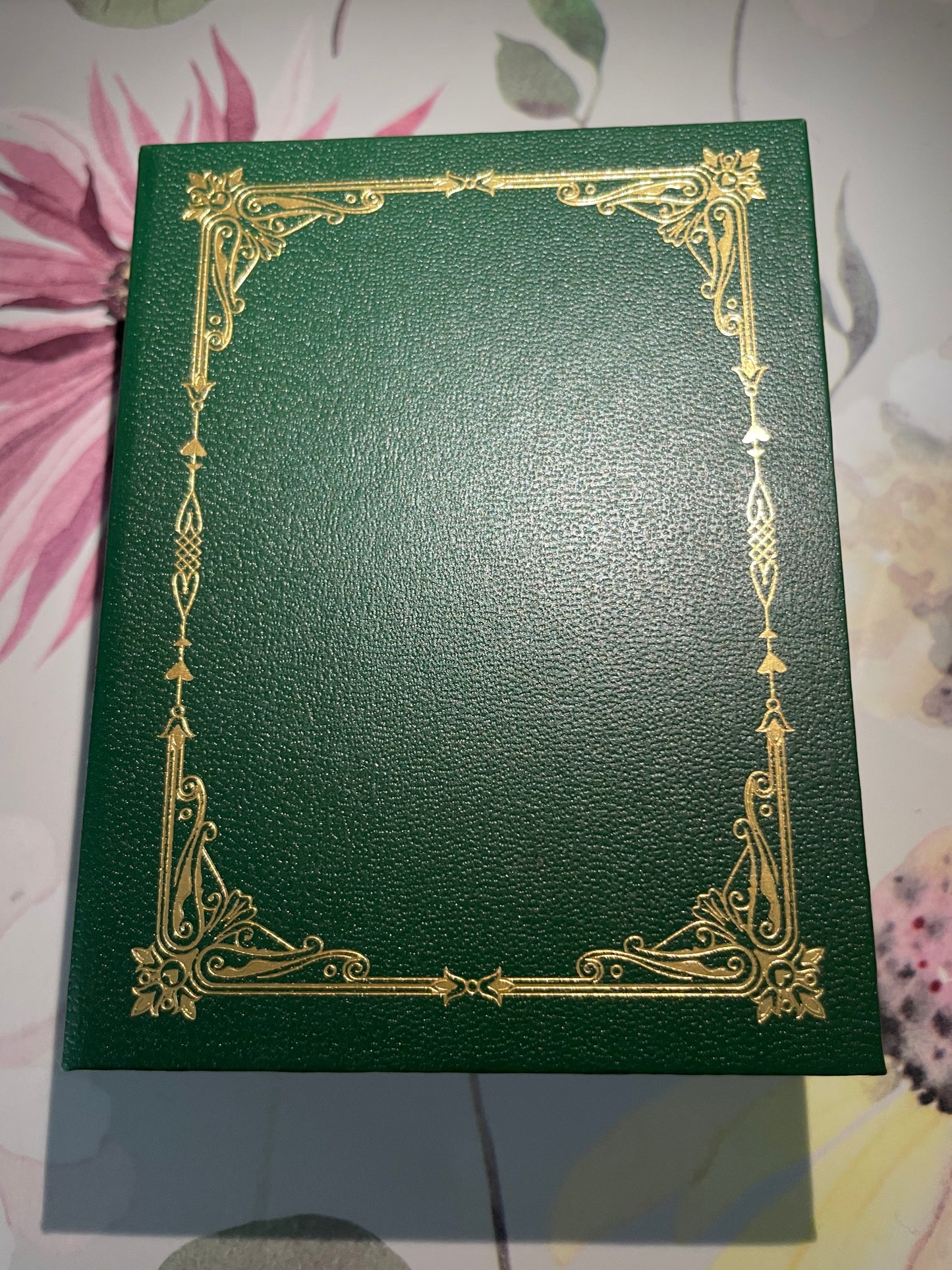 Green Book Jewelry Box