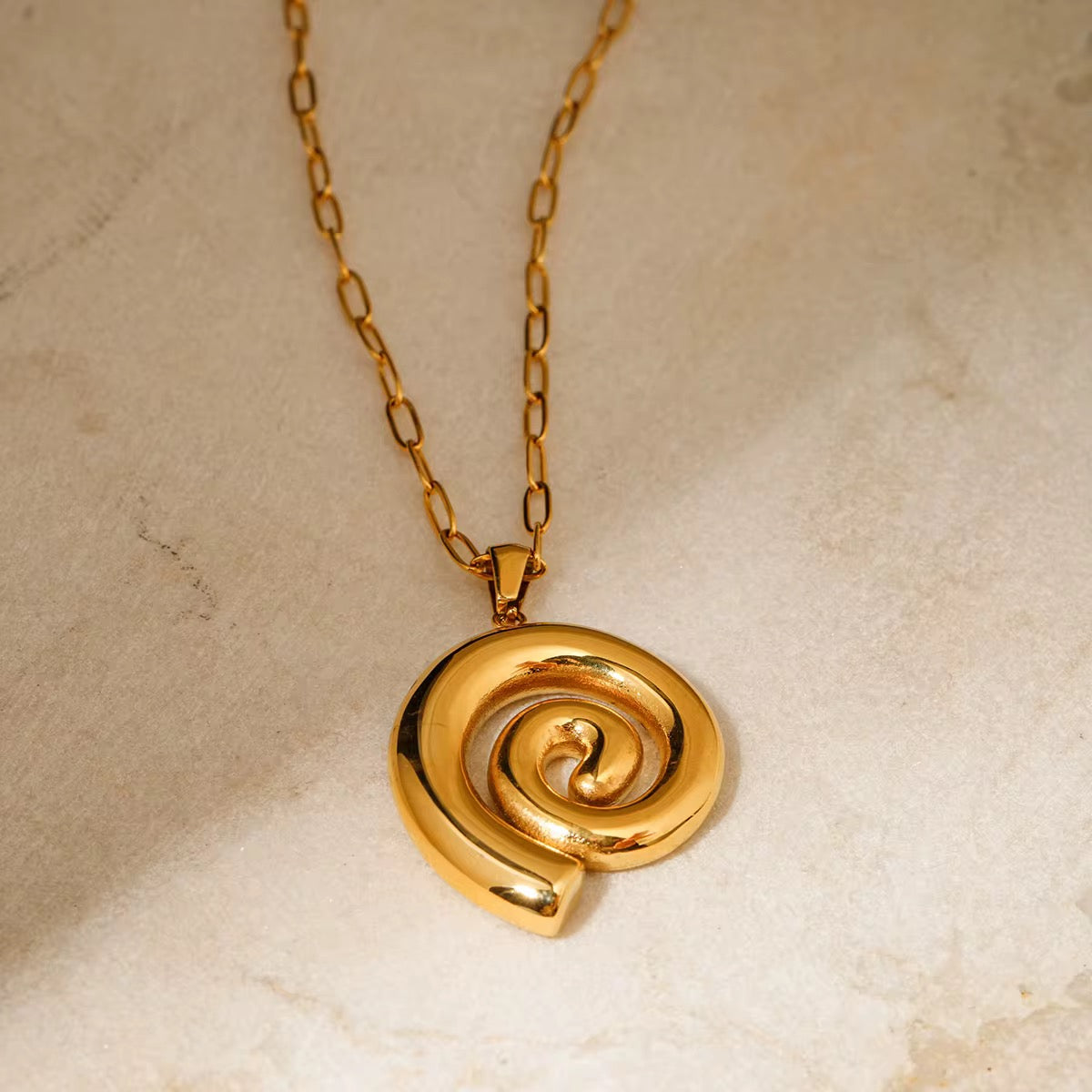 Infinity Swirl Necklace