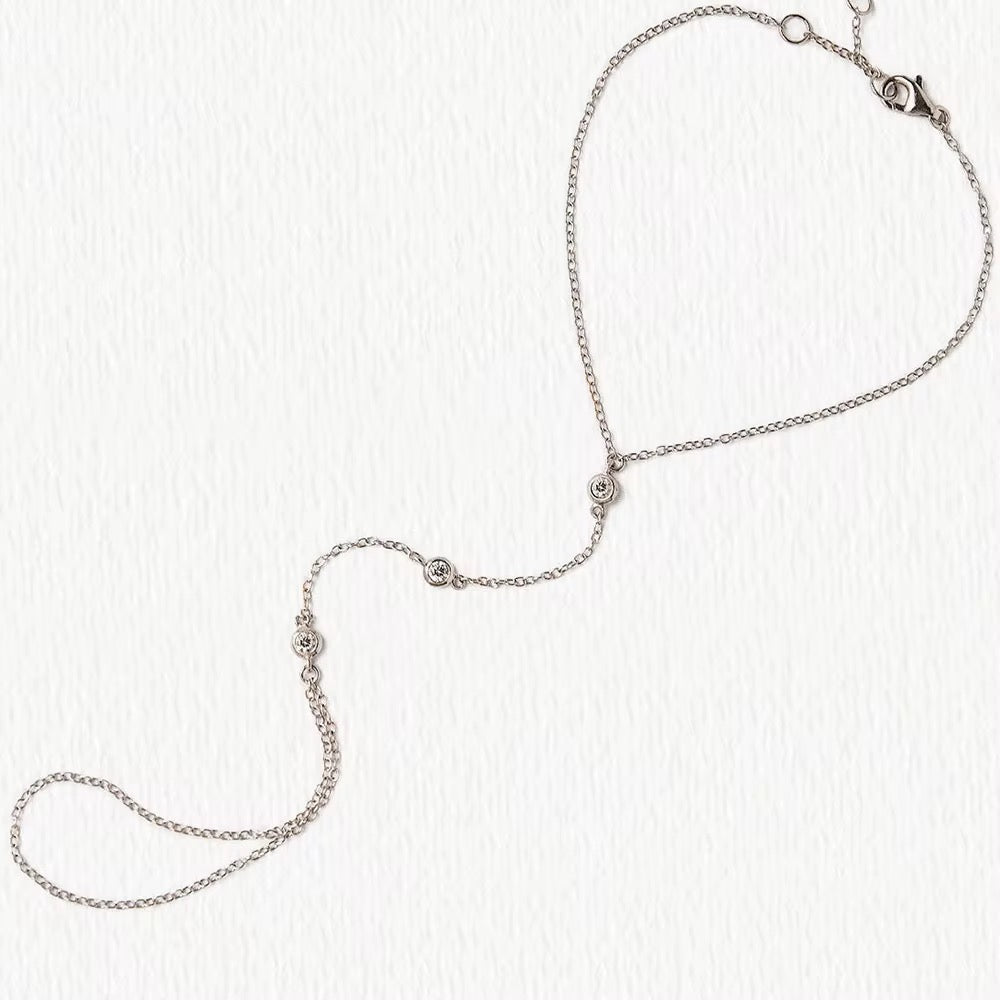 Dainty Hand Chain Bracelet