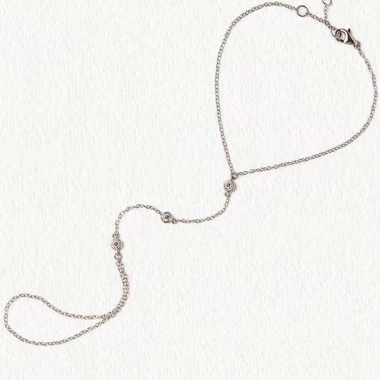 Dainty Hand Chain Bracelet